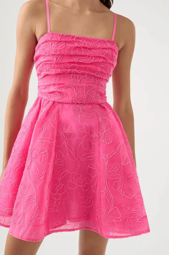 Aje Evangeline Cornelli Mini Dress