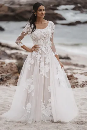 Allure Bridals Modest Dress M681