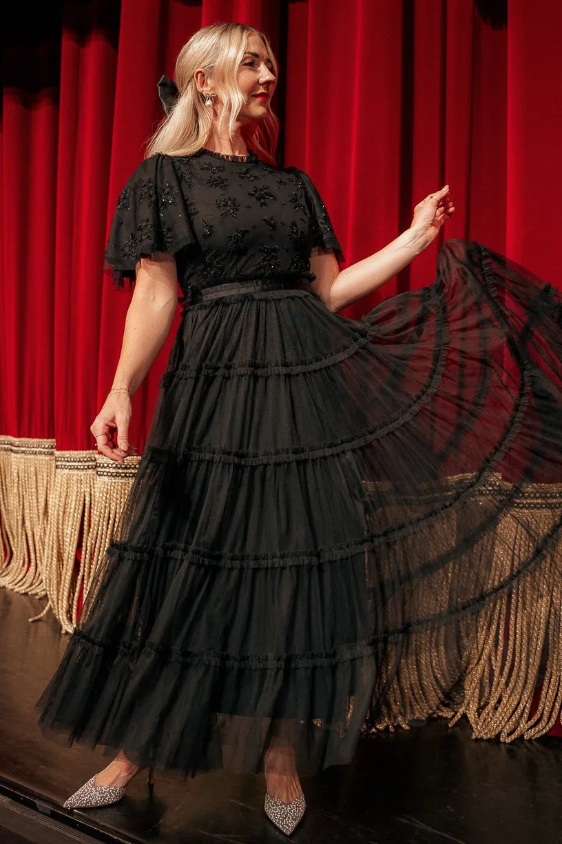 Anastasia Dress in Black - FINAL SALE