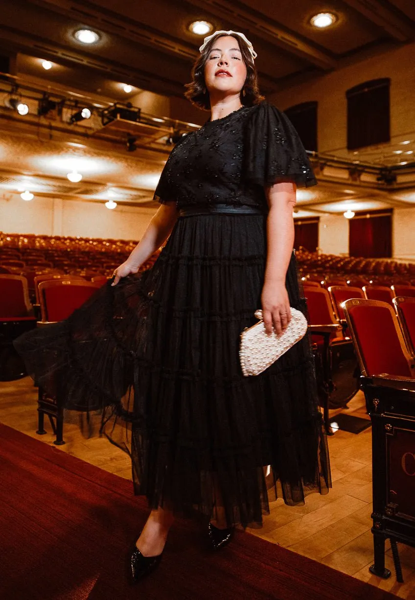 Anastasia Dress in Black - FINAL SALE