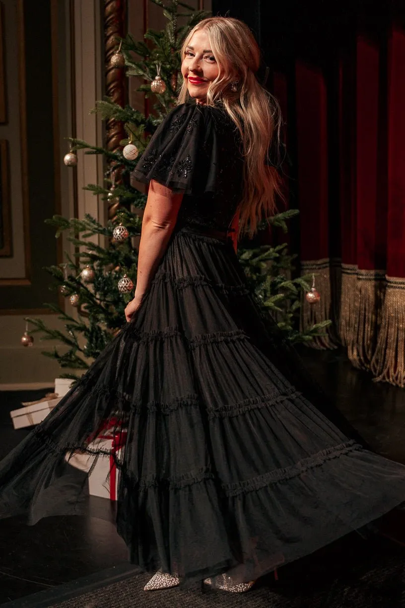 Anastasia Dress in Black - FINAL SALE