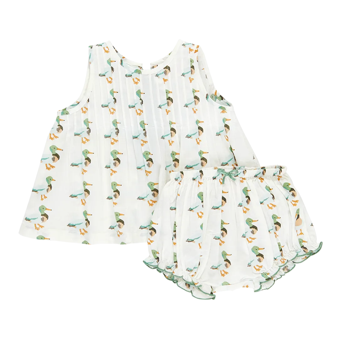 Baby Girls Jaipur 2-Piece Set - Mallard Friends