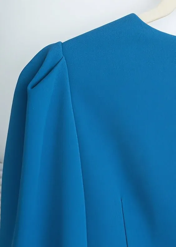 BALLOON SLEEVE TIGHT DRESS