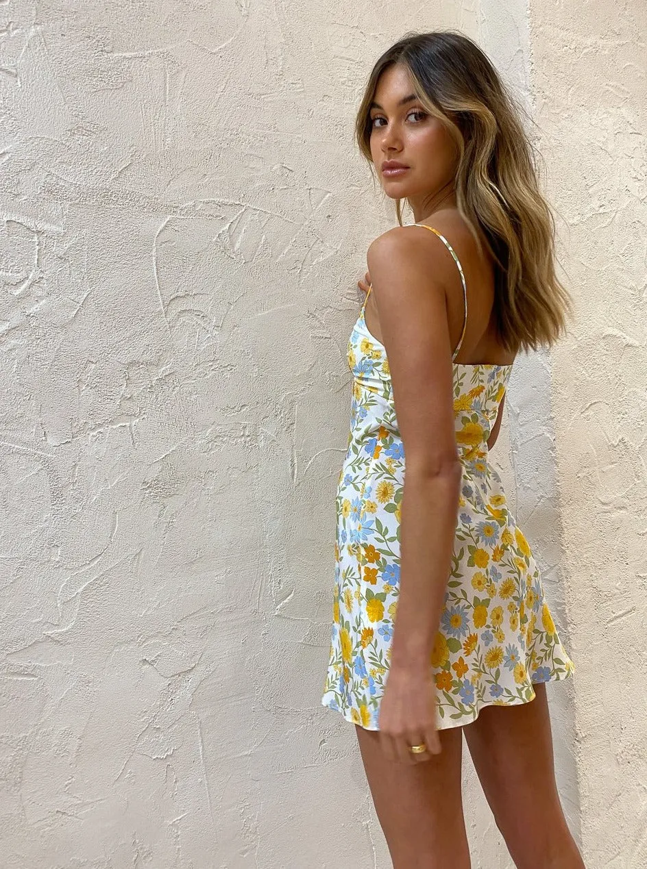 Bec and Bridge Cali Sun Mini Dress in Print