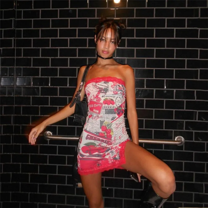Bonnyshow Ave Printed Mini Dress