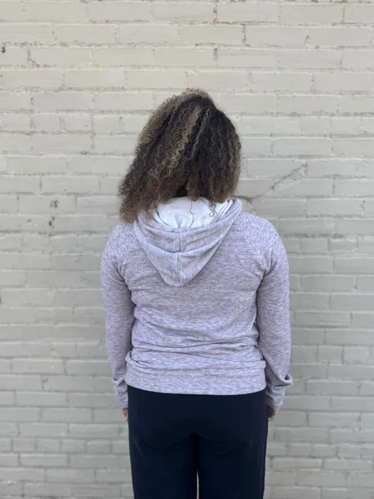 Buttery Soft Fleece Knit Hoodie