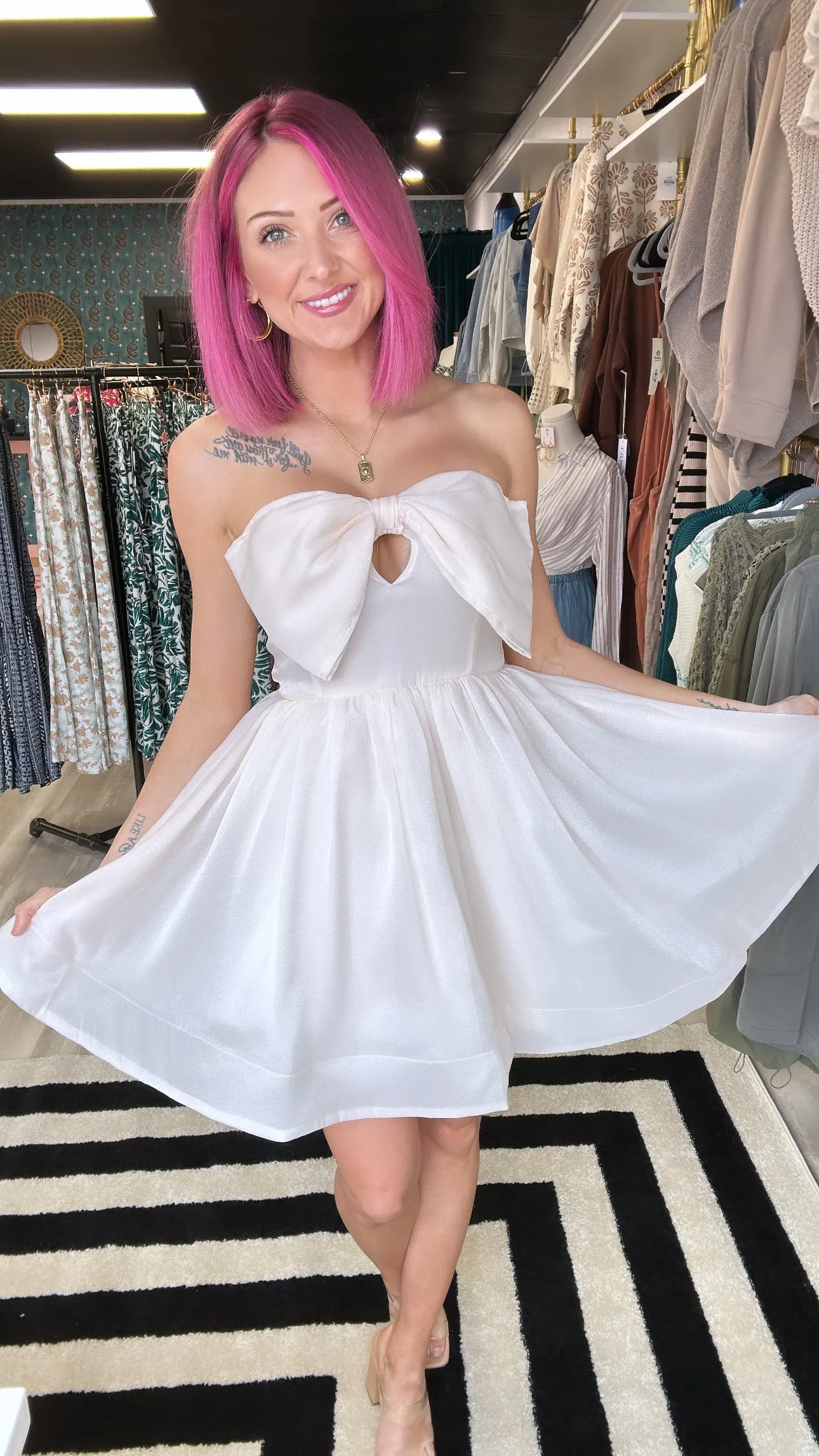 Charmed & Classy Bow Dress