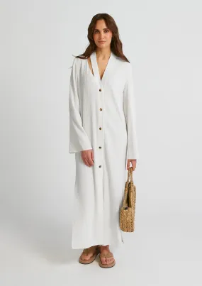 Chic Elegant Kaftan (White)