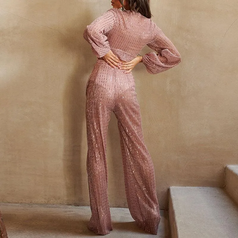 Chic Wide Leg Casual Jumpsuit