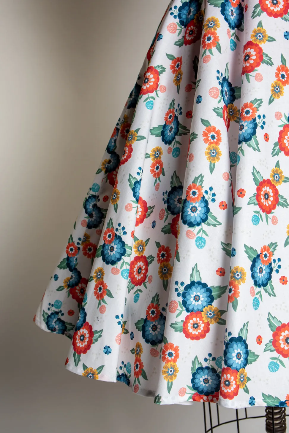Circle Skirt - Summer Bloom