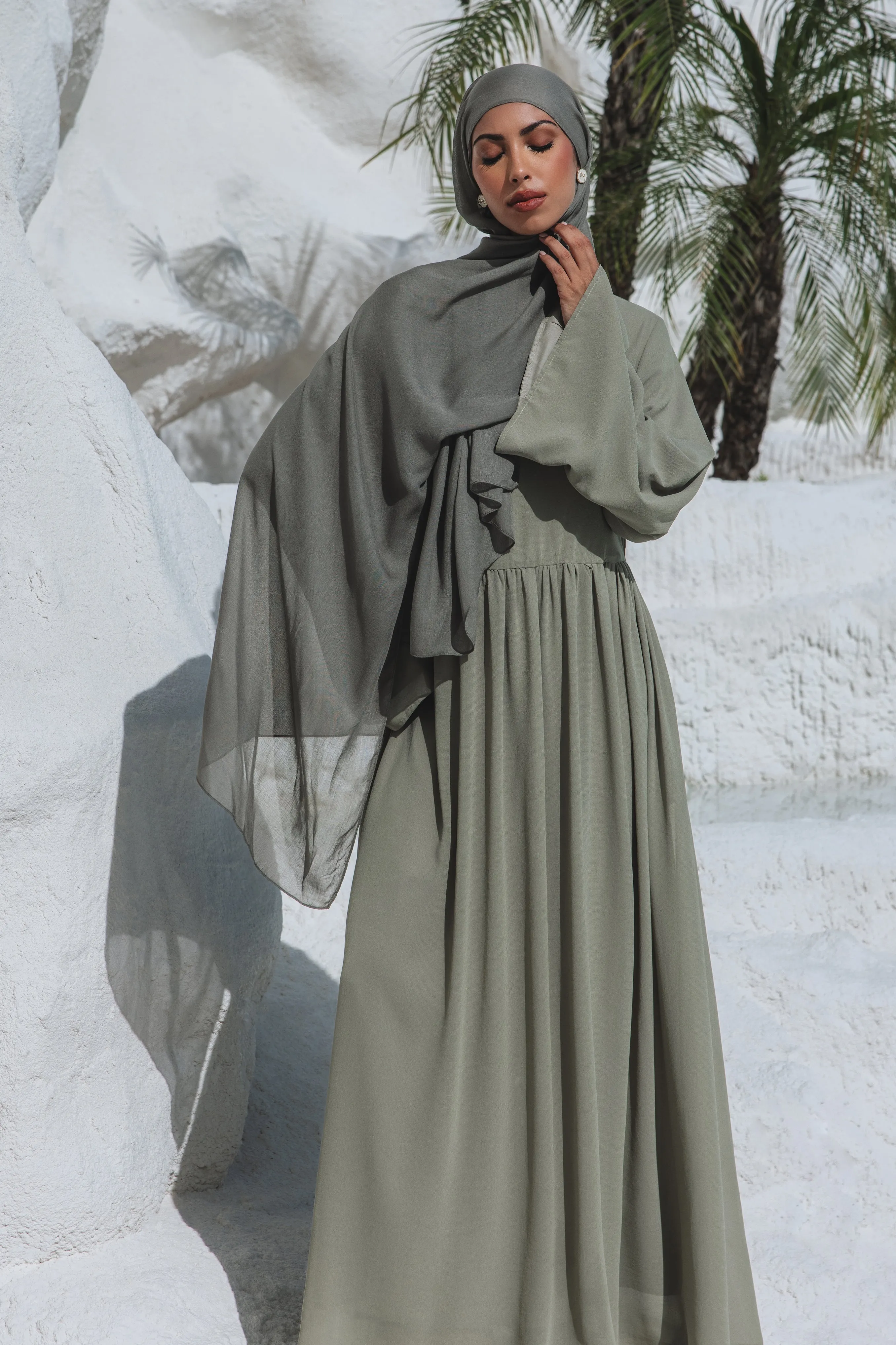 Dalia Maxi Dress - Olive