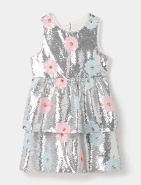 Elsa Two Layer Mini Girls Dress