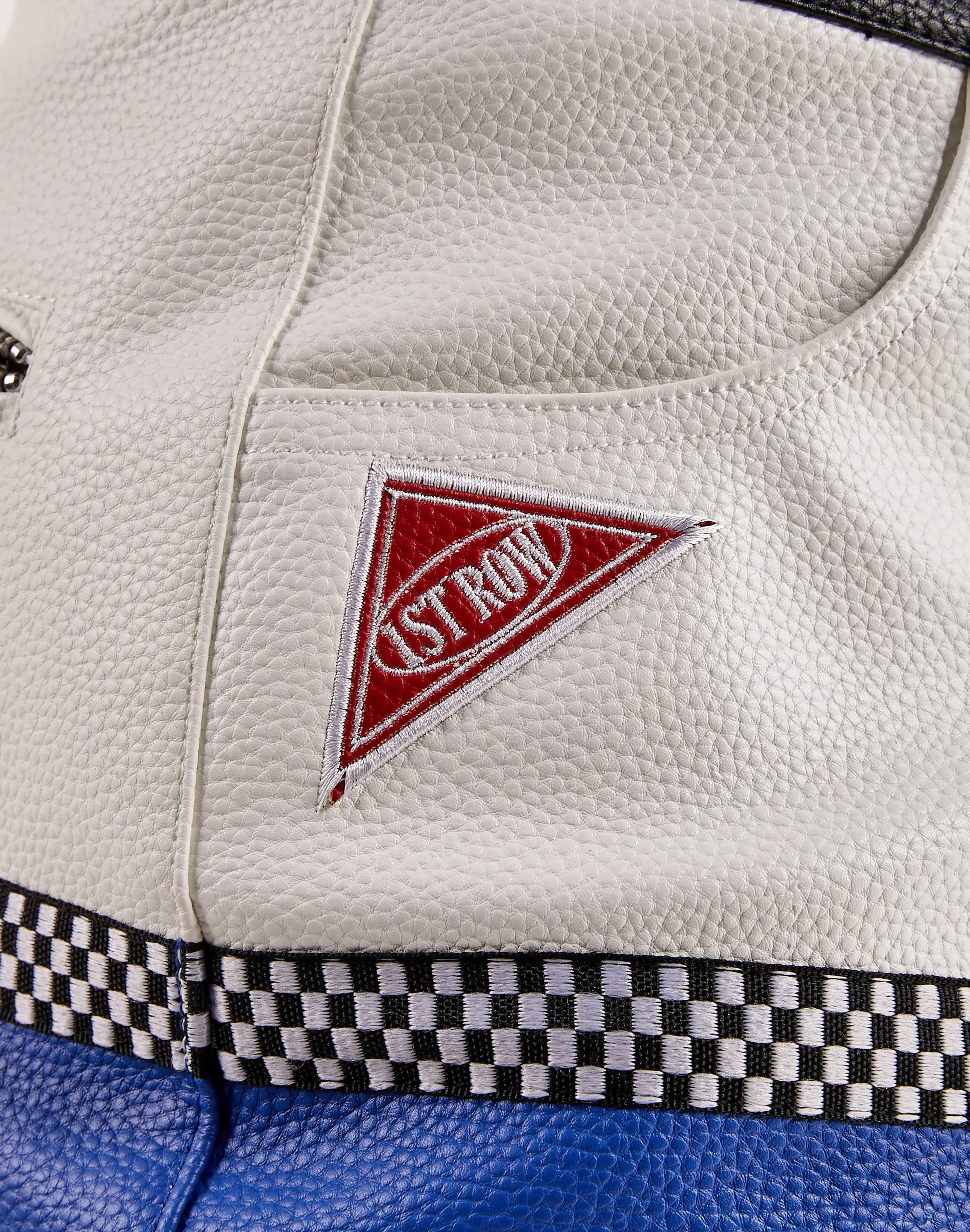 First Row Leather Racing Skirt