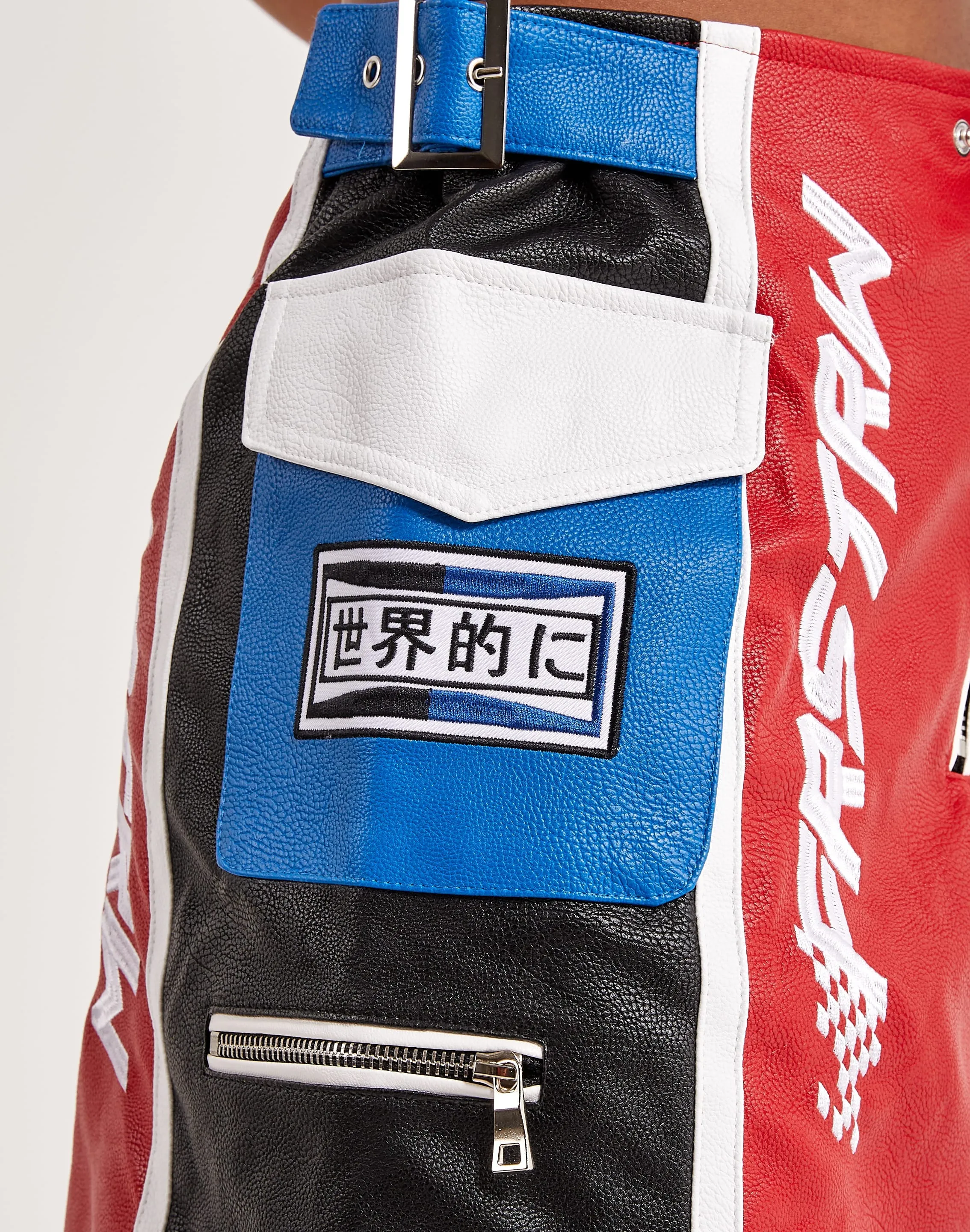First Row Moto Skirt