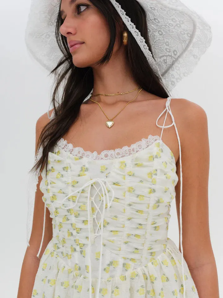 For Love & Lemons Kiela Mini Dress