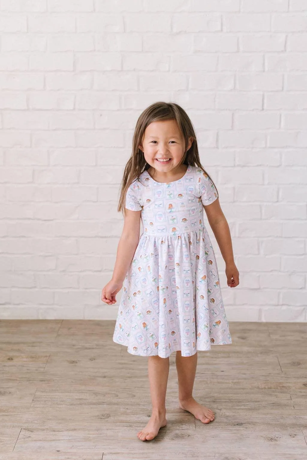 Girls Dresses | Classic Twirl-  Let Them Eat Cake  | Ollie Jay