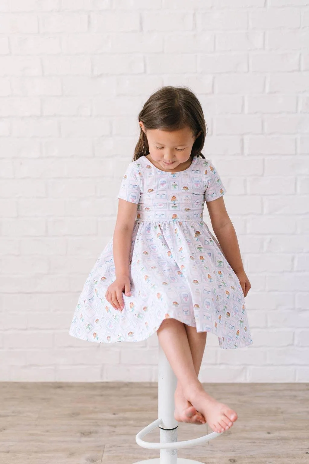 Girls Dresses | Classic Twirl-  Let Them Eat Cake  | Ollie Jay