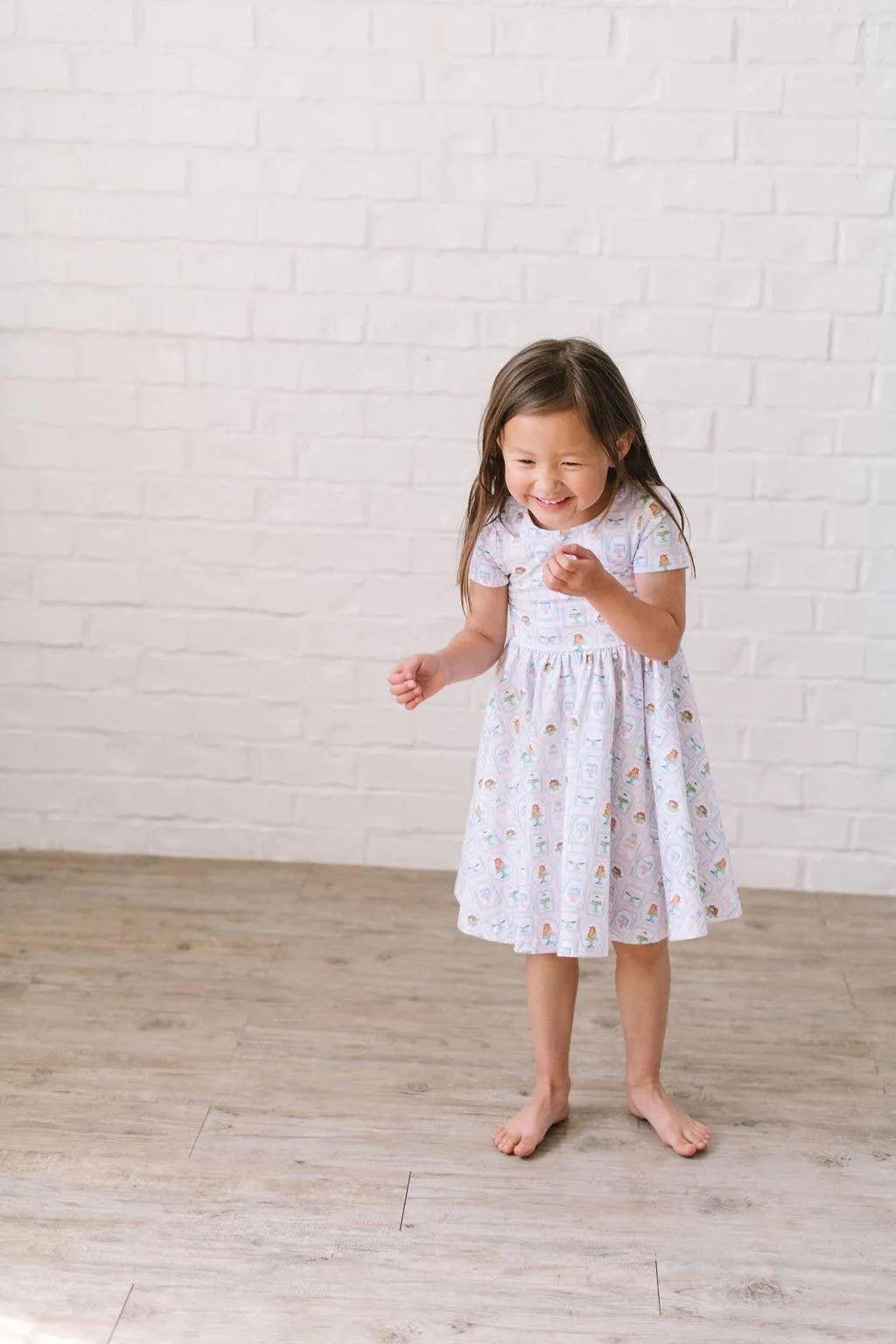 Girls Dresses | Classic Twirl-  Let Them Eat Cake  | Ollie Jay