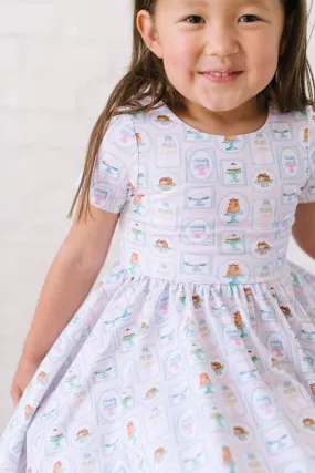 Girls Dresses | Classic Twirl-  Let Them Eat Cake  | Ollie Jay