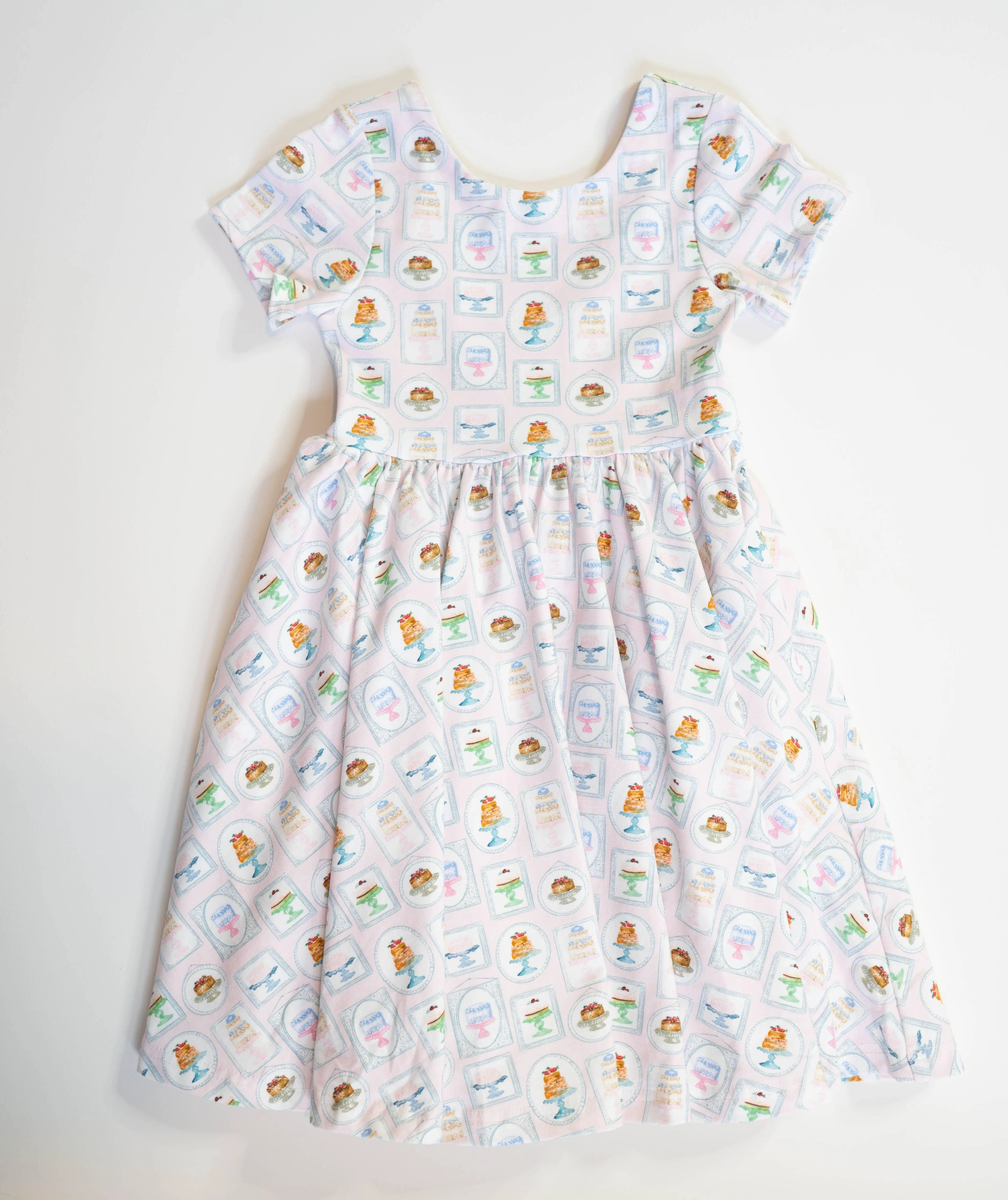 Girls Dresses | Classic Twirl-  Let Them Eat Cake  | Ollie Jay