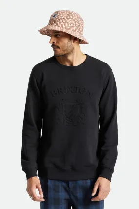 Lion Crest Crew - Black