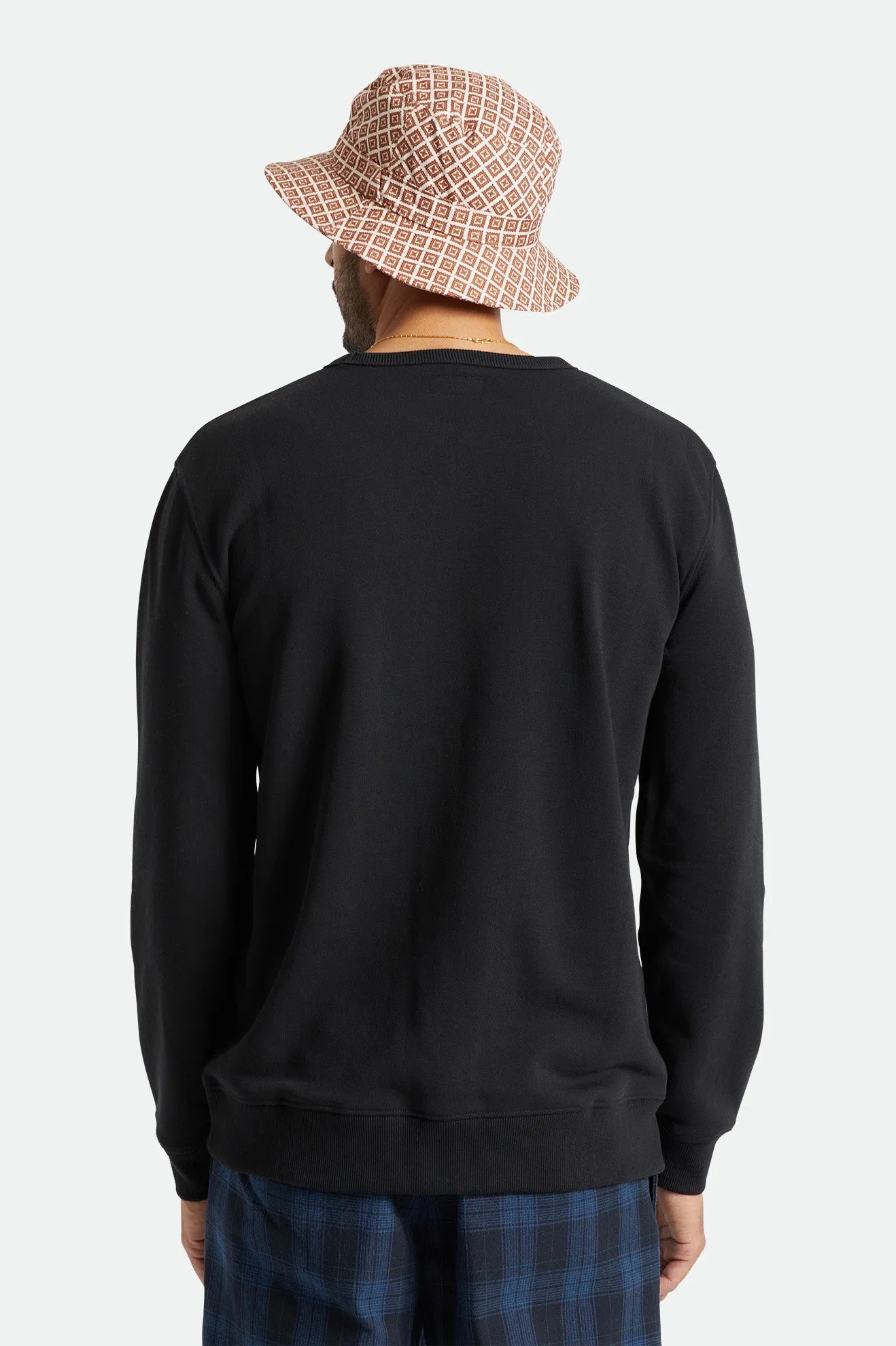 Lion Crest Crew - Black