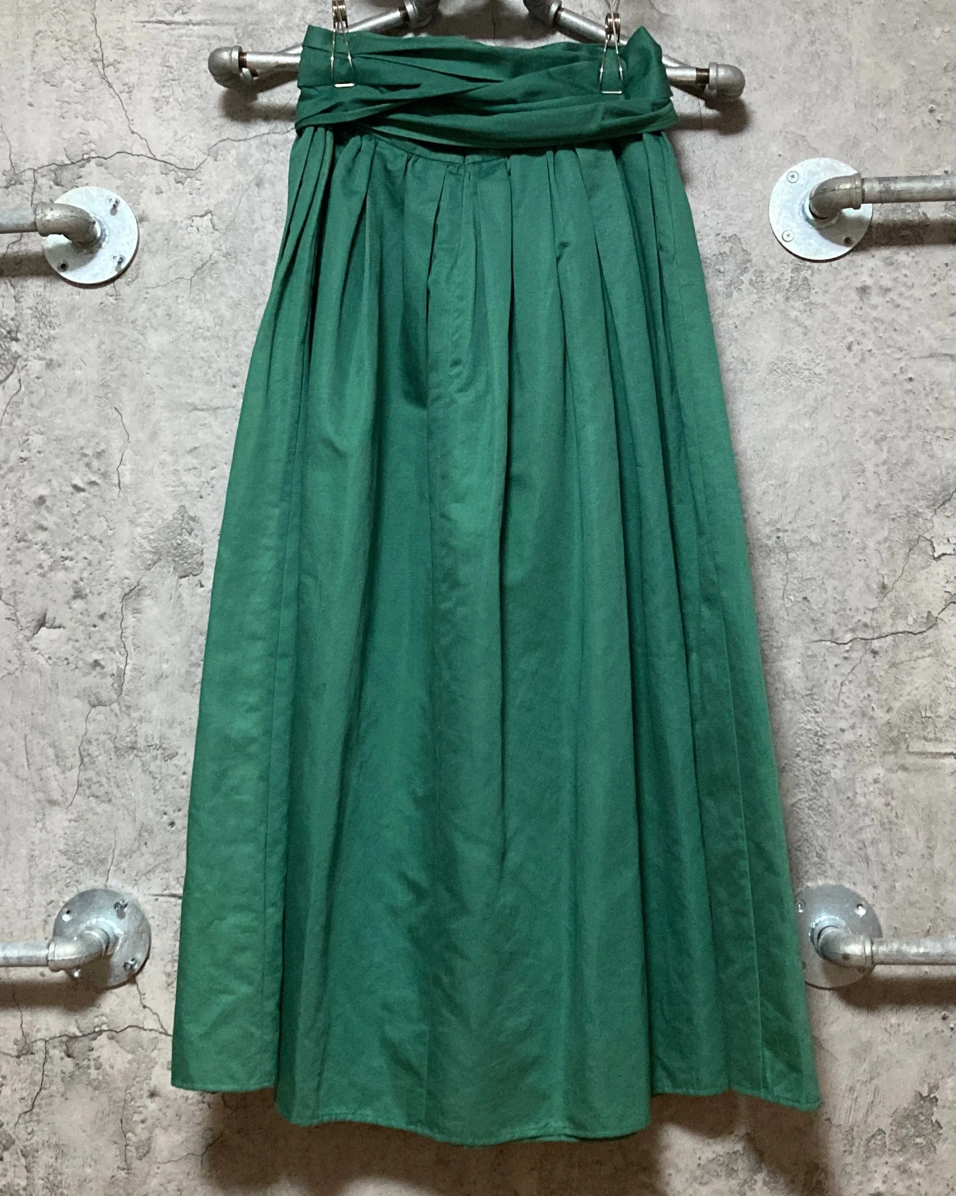 long skirt muller of yoshiokubo green