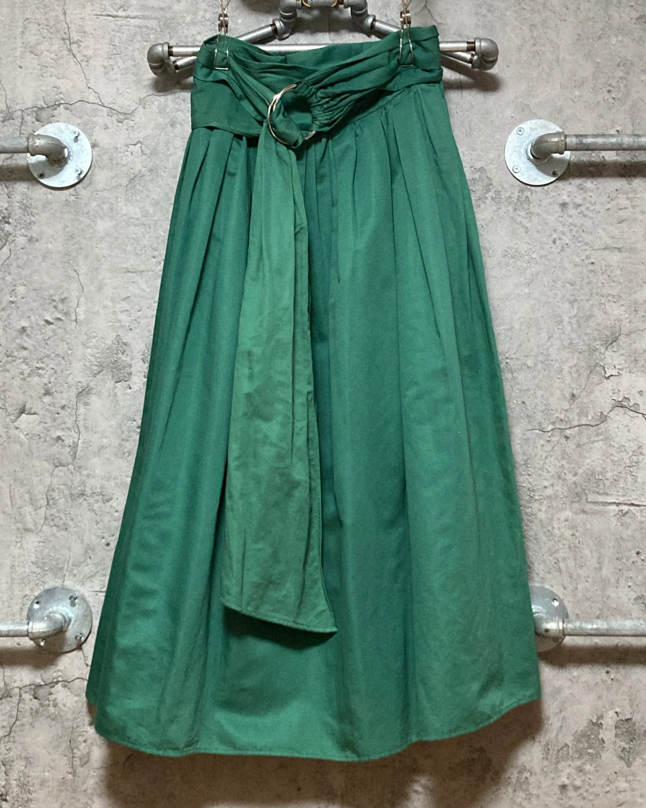 long skirt muller of yoshiokubo green