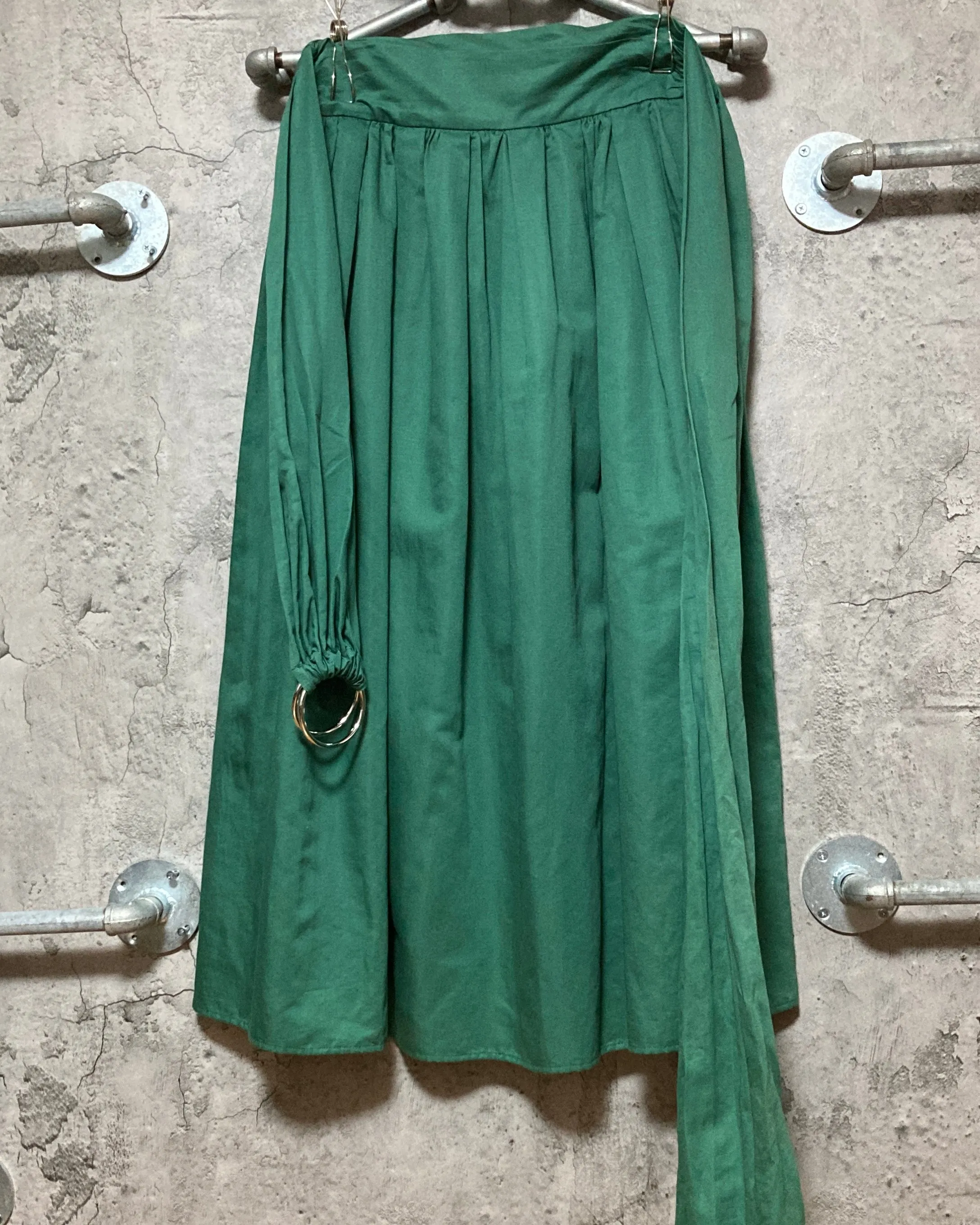 long skirt muller of yoshiokubo green