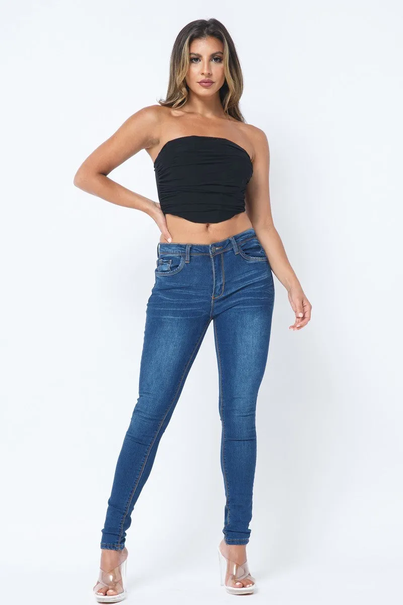 Mesh Corset Top
