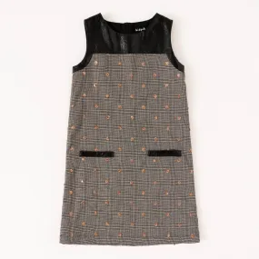 Mod Plaid A-line Dress