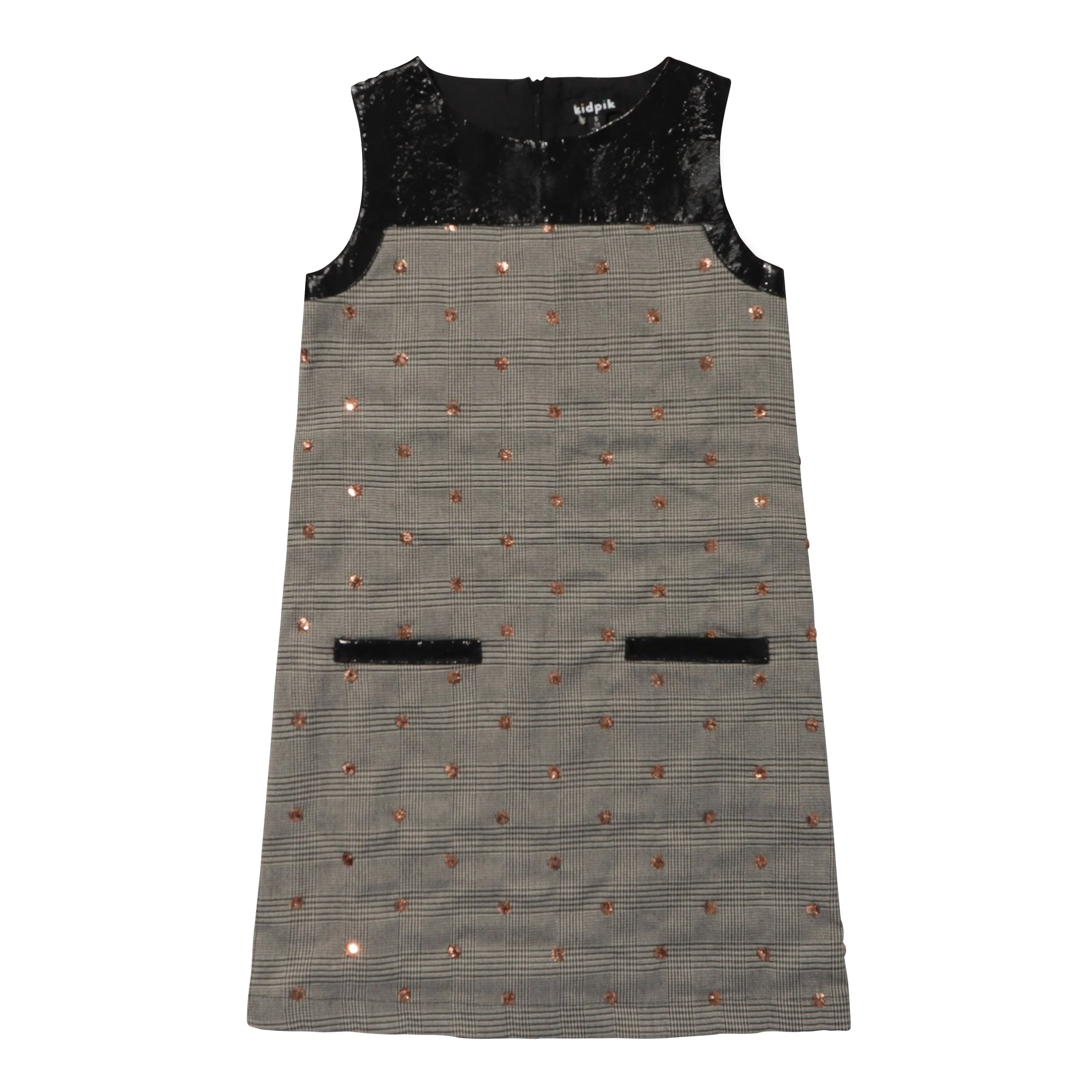 Mod Plaid A-line Dress