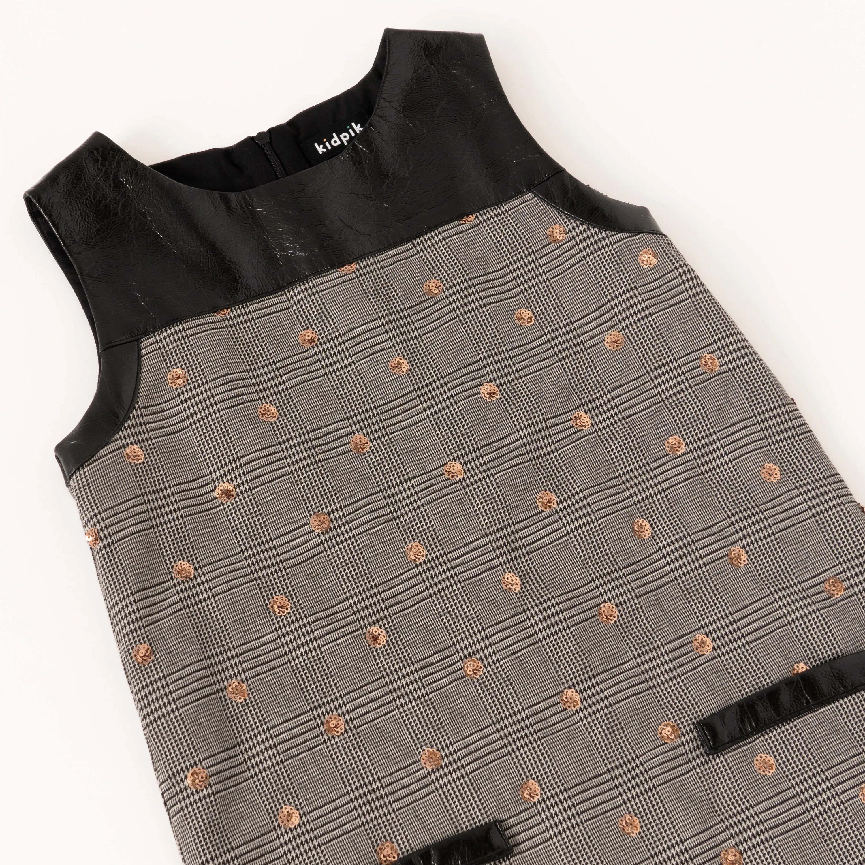 Mod Plaid A-line Dress
