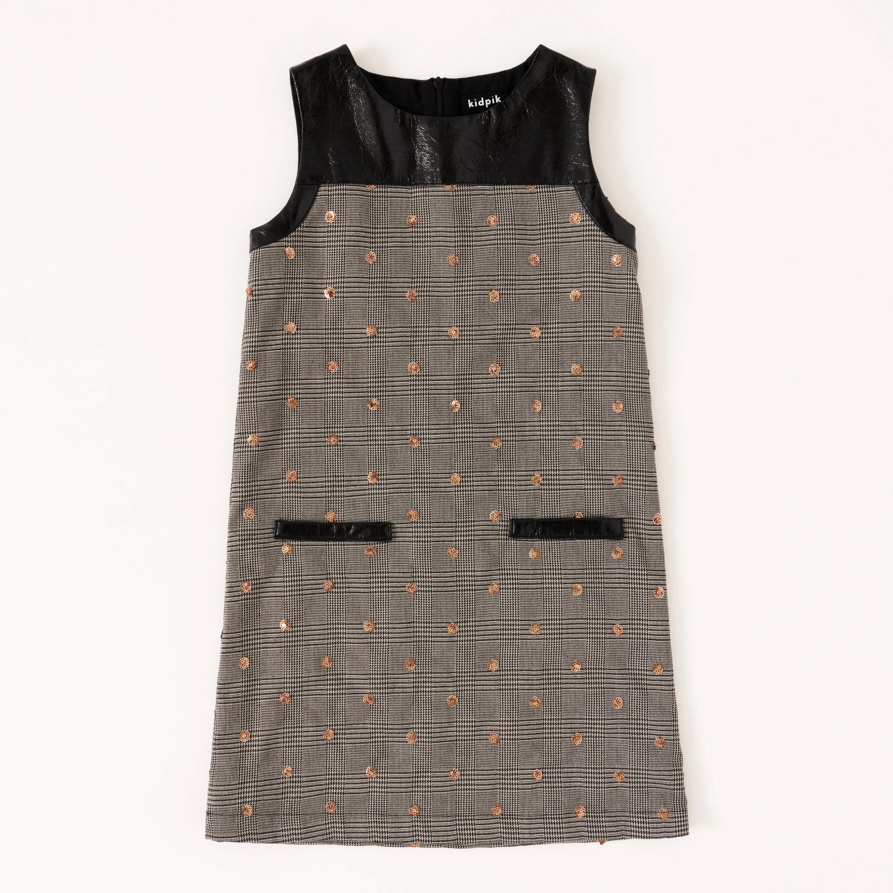 Mod Plaid A-line Dress