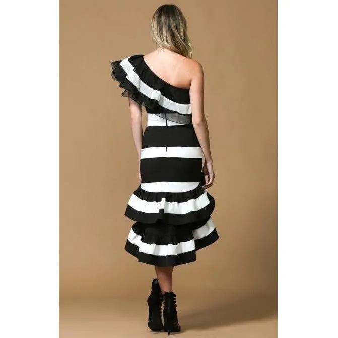 MS.GLAM HIGH-LOW SKIRT