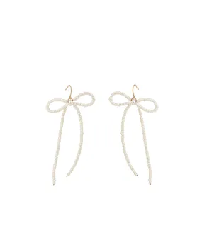 Pearl Long Bow Hooks