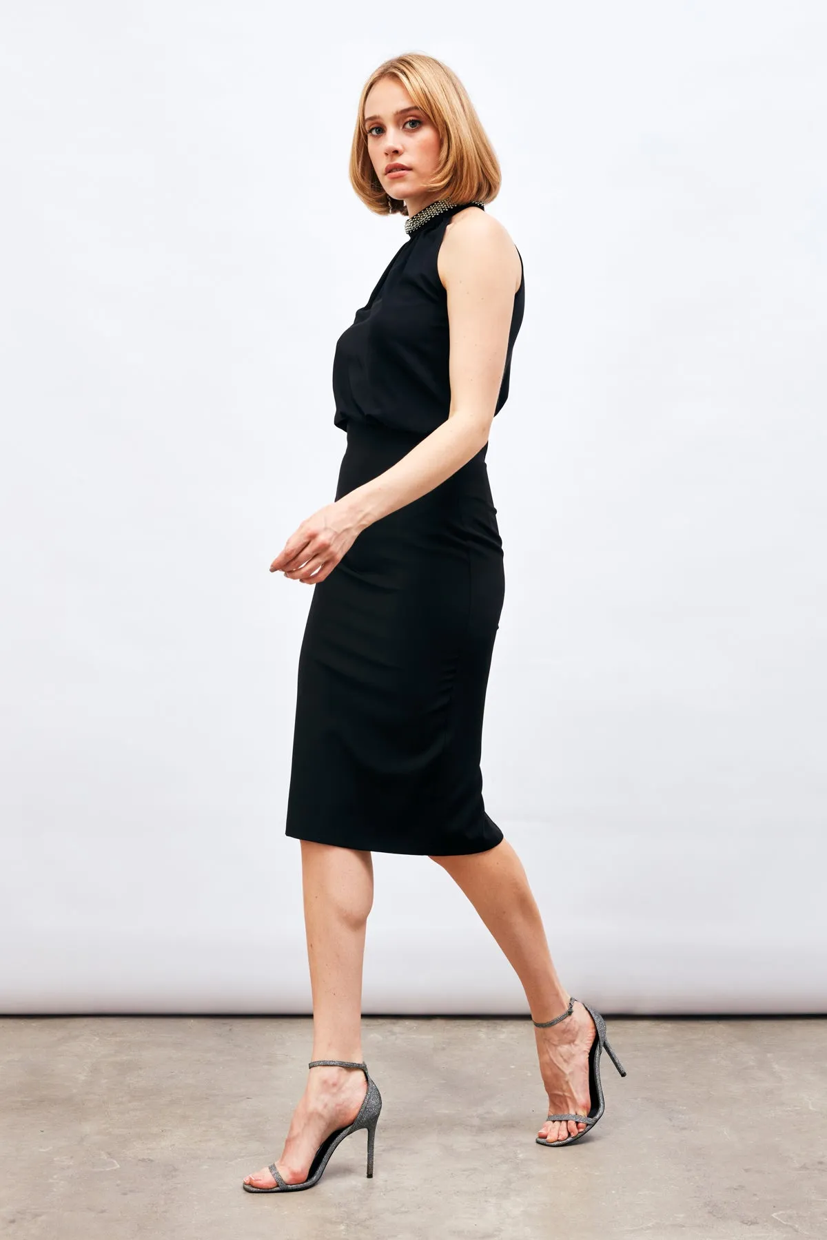 Pencil Black Skirt