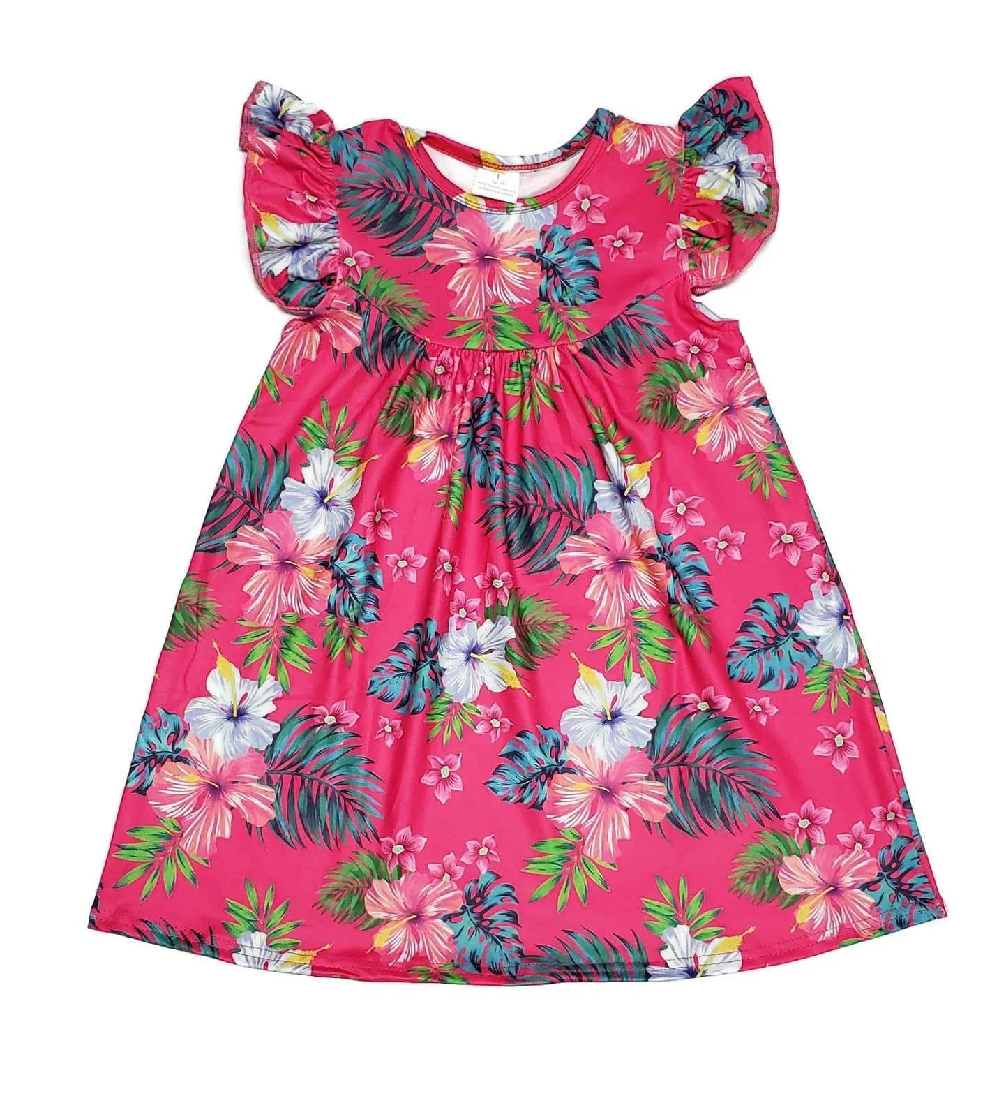 Pink Hawaiian Milk Silk Flutter