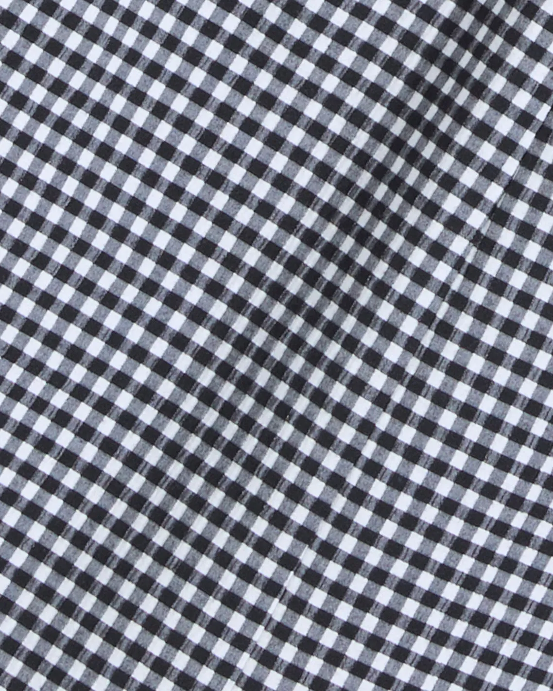 Sadie Belted Shift Dress in Textured Gingham