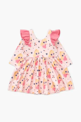 SALE - Double Ruffle Let's Dance Dress_Aurora