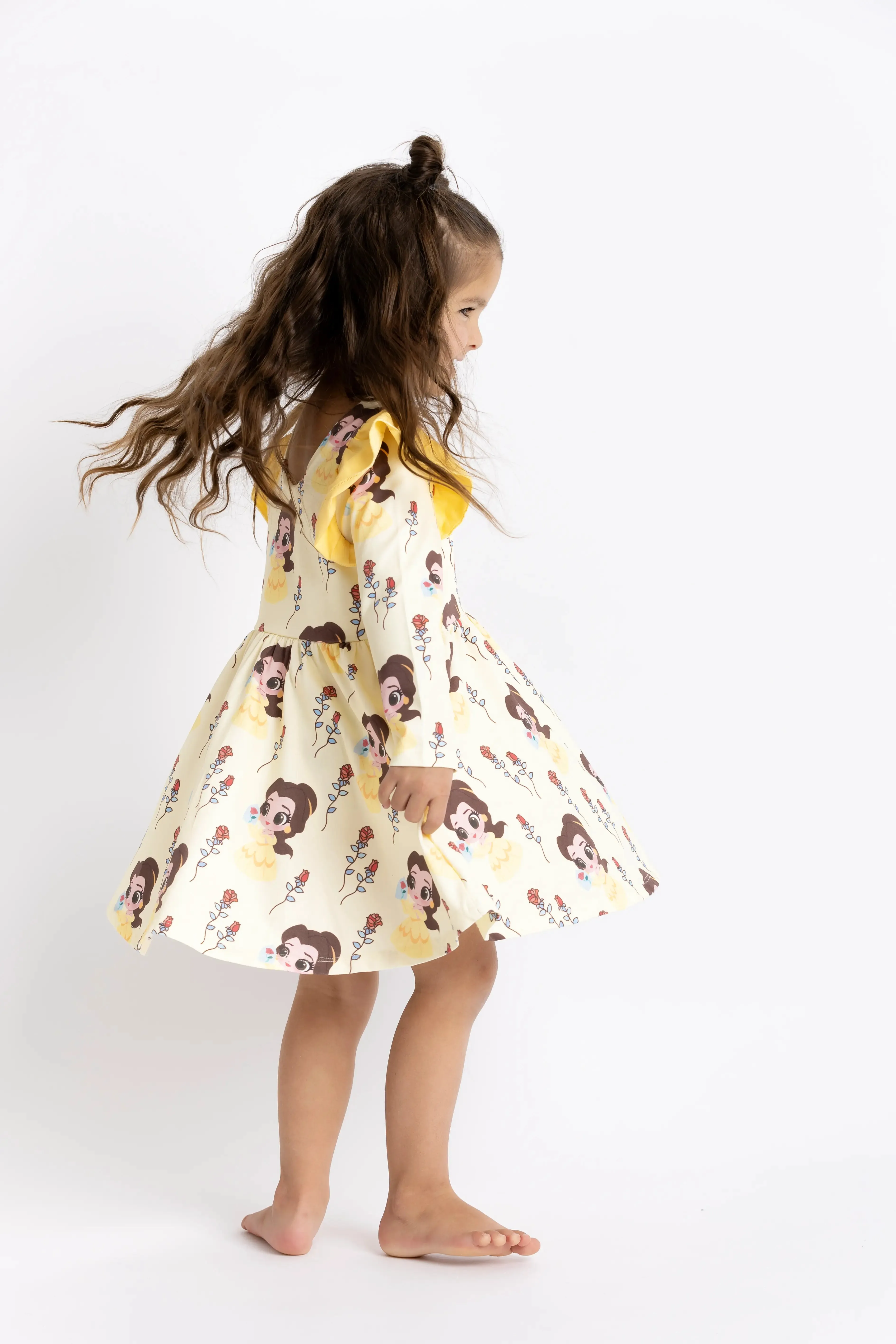 SALE - Double Ruffle Let's Dance Dress_Belle