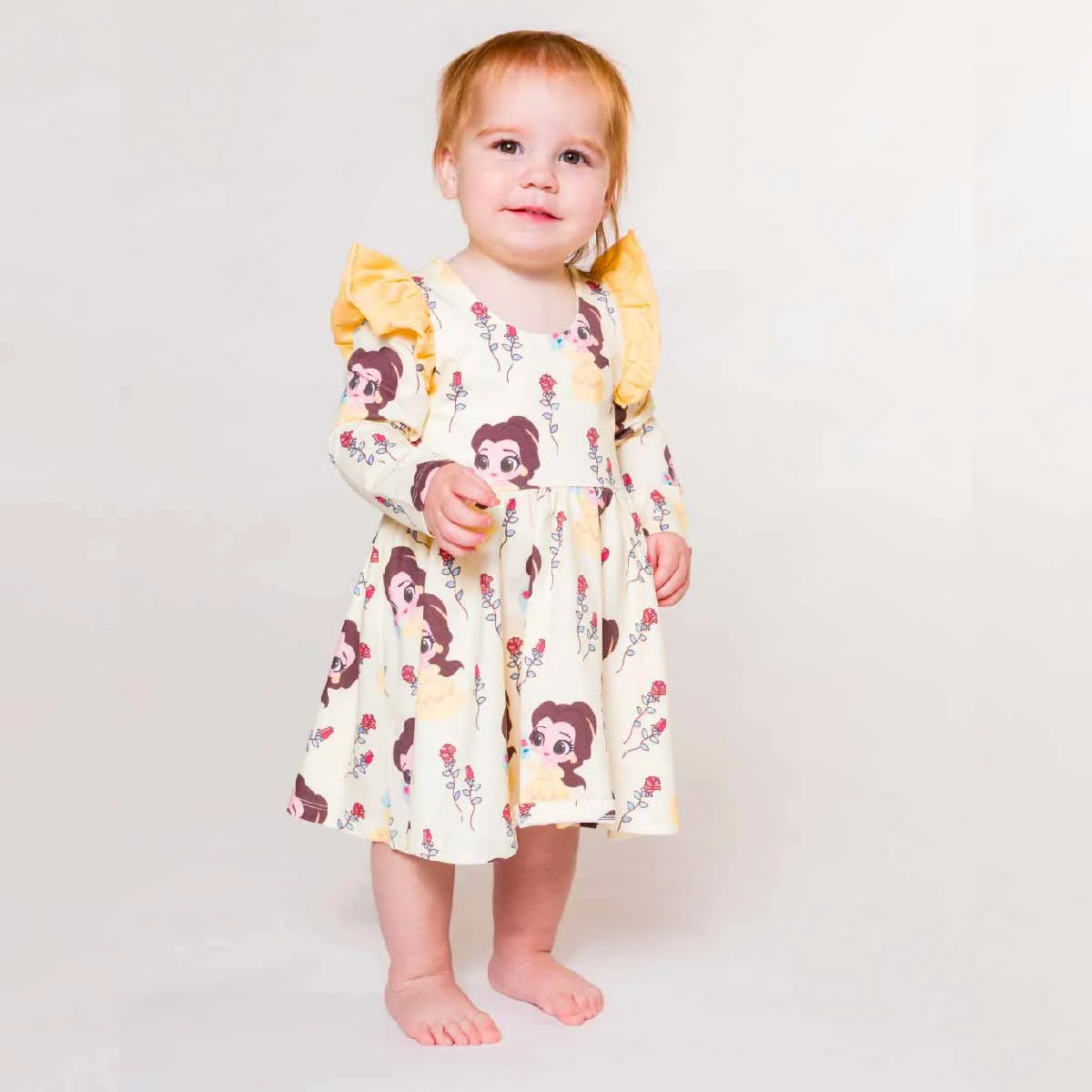 SALE - Double Ruffle Let's Dance Dress_Belle
