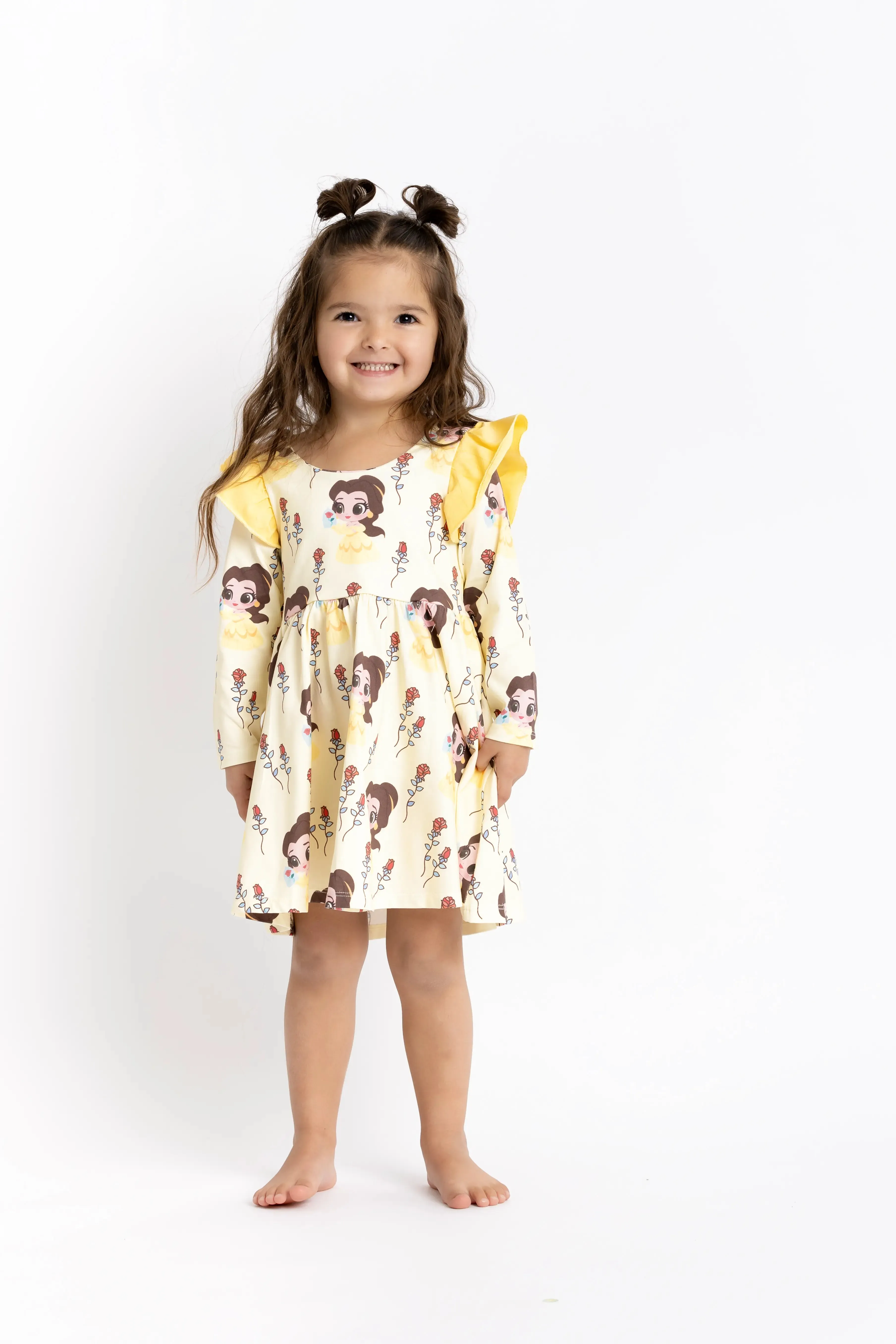 SALE - Double Ruffle Let's Dance Dress_Belle