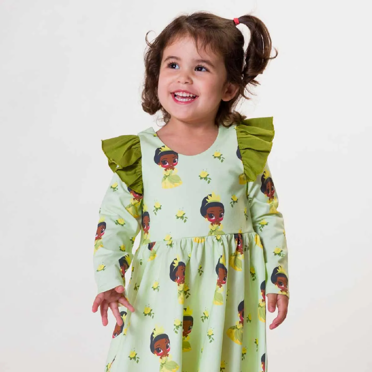 SALE - Double Ruffle Let's Dance Dress_Tiana