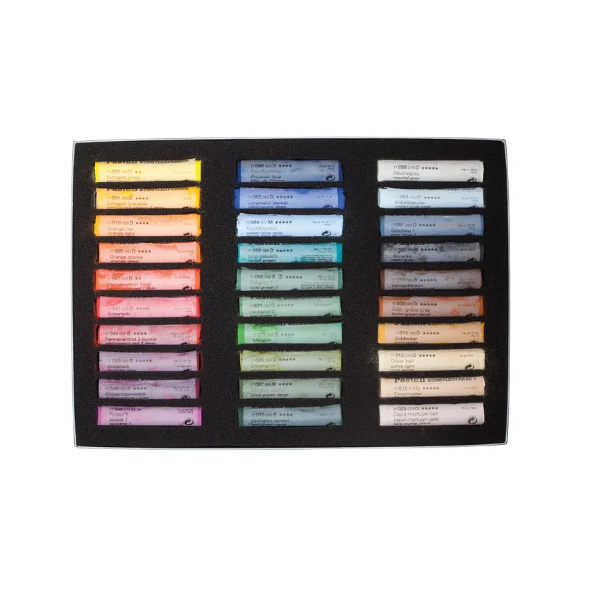 Schmincke Extra-Soft Pastel Assorted Set, Set of 30 Colors