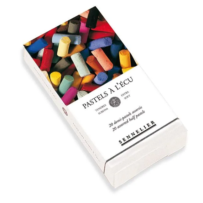Sennelier Extra Soft Pastels 20 Half Stick - Assorted Set