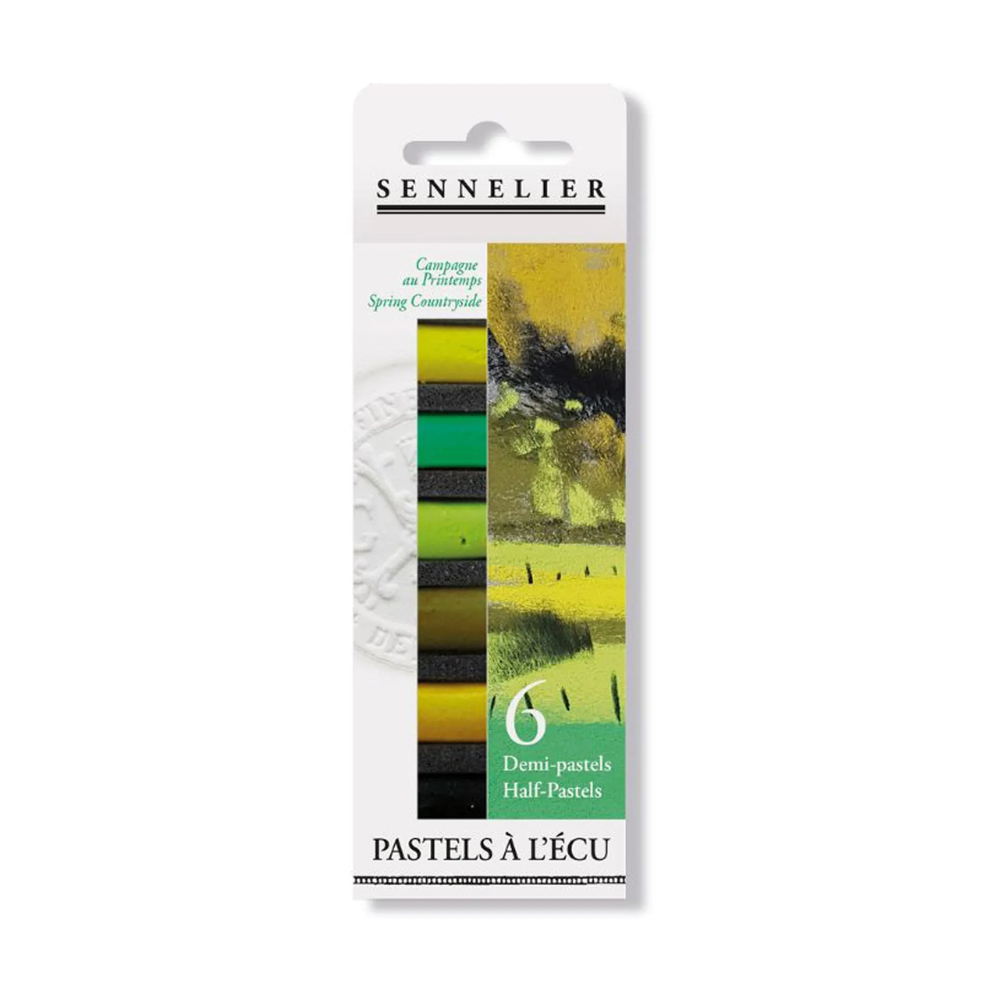 Sennelier Soft Pastels Half Stick - Spring Countryside - Set of 6