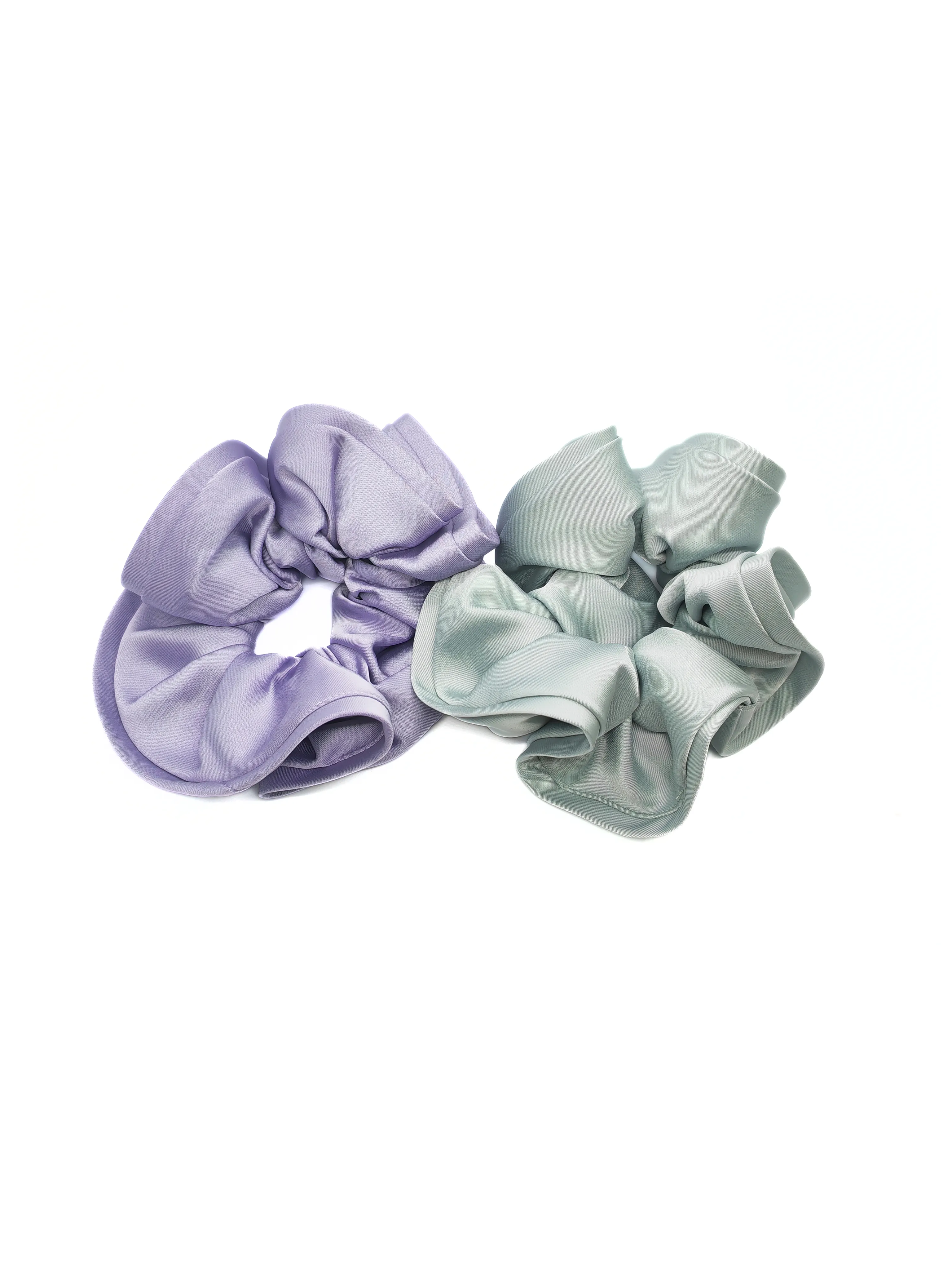 Soft Satin Pastel Scrunchie
