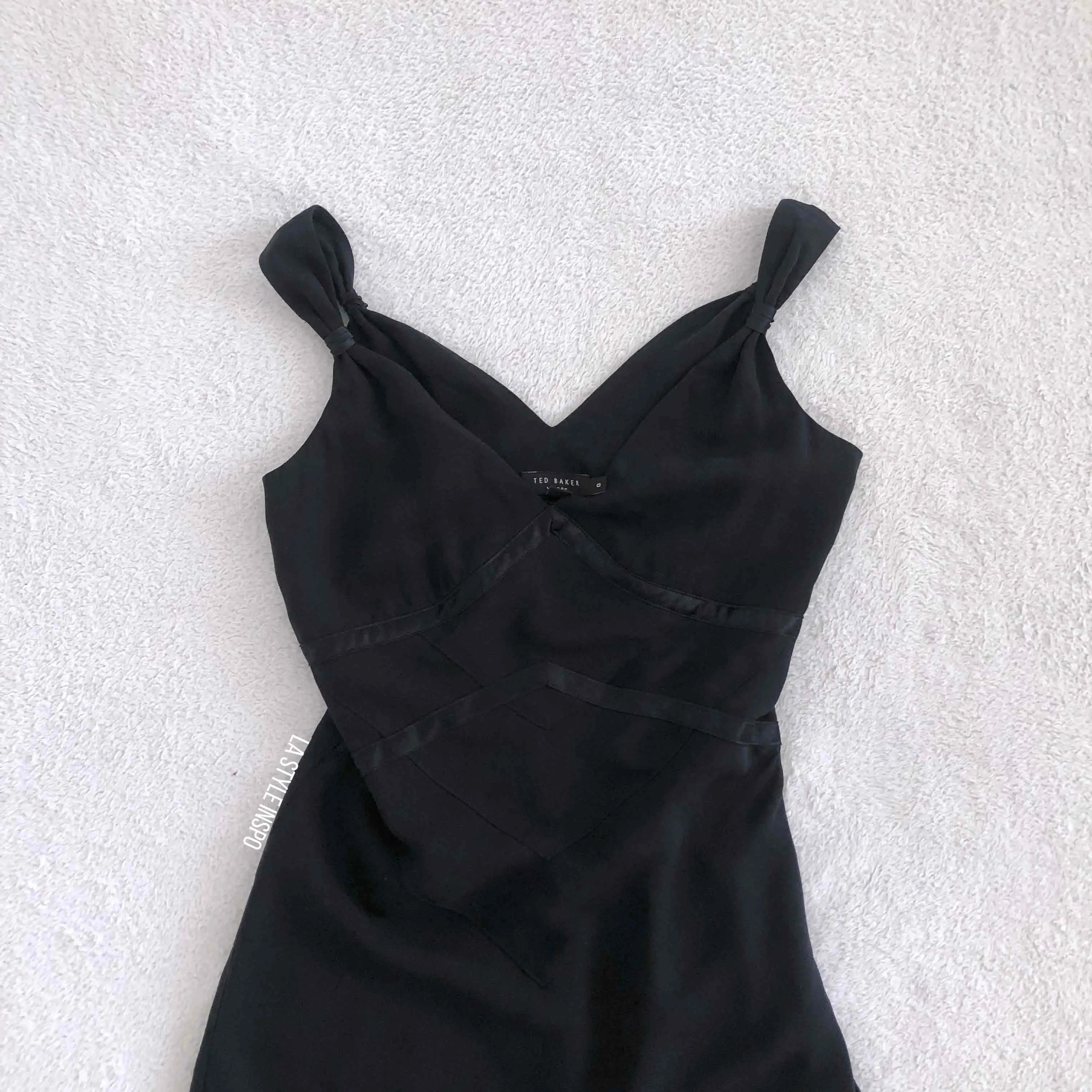 Ted Baker Stunning Black Dress Size 0