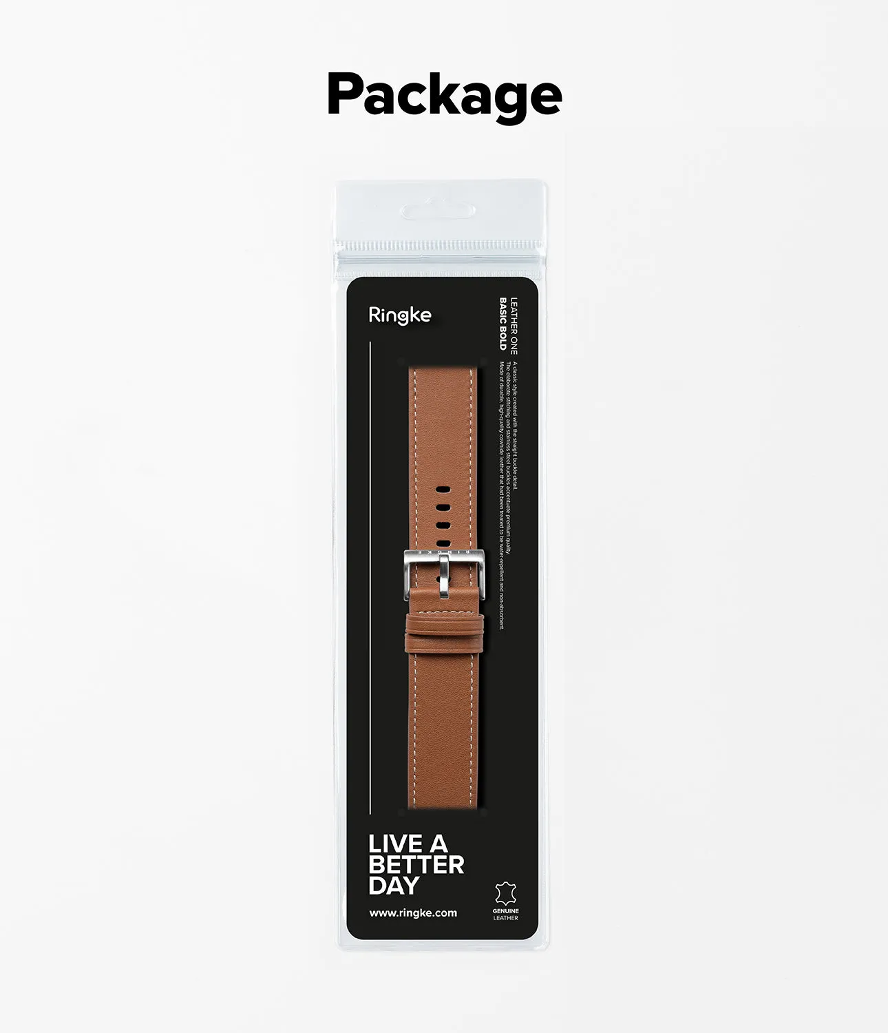 Watch Lug 24mm | Leather One Basic Bold